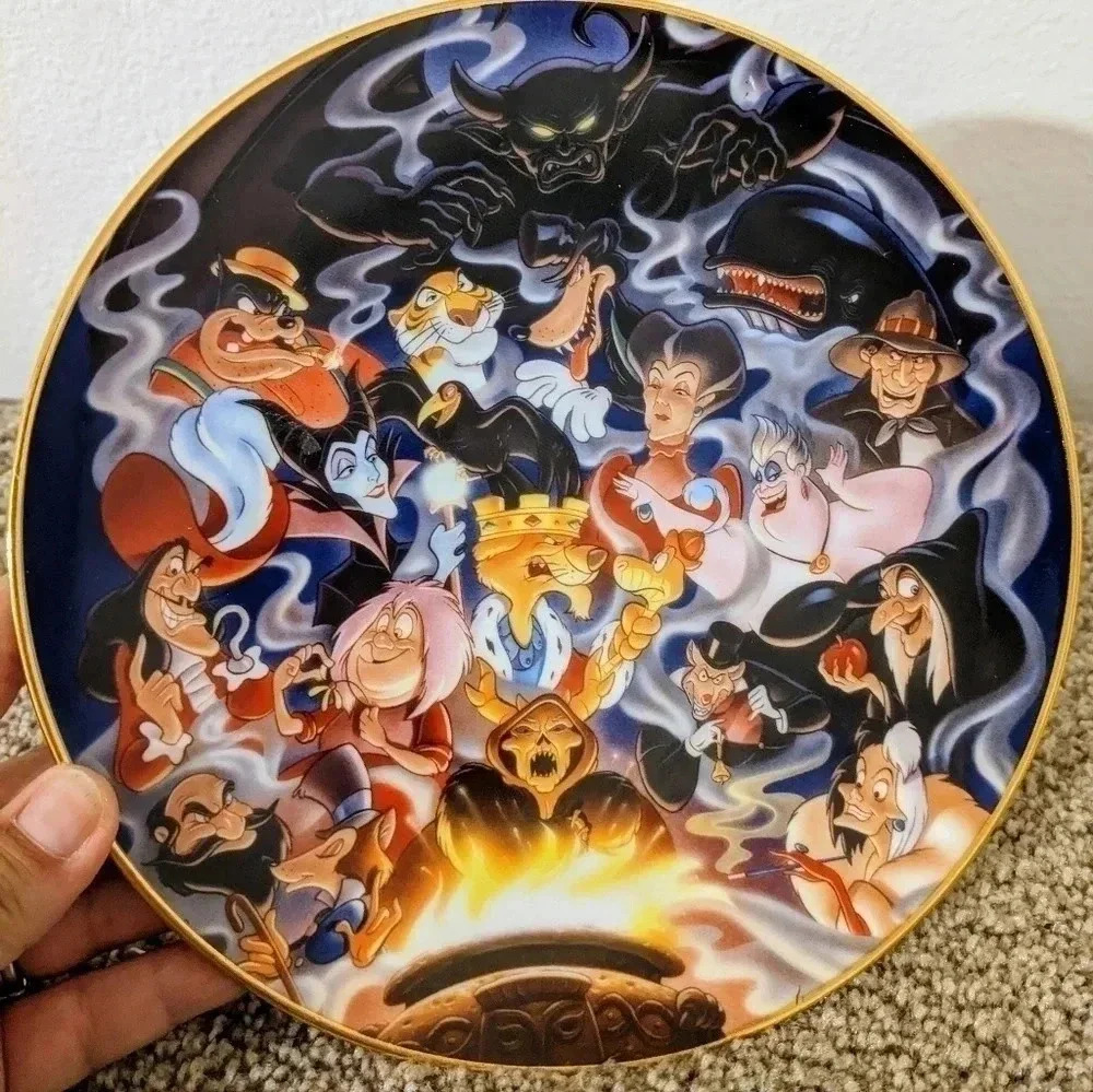 Disney Villains Disneayana Convention 1997 Limited Edition Collector Plate